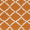 Selwerd Modern Burnt Orange Area Rug