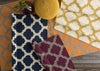 Wigton Cottage Navy Area Rug