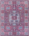Slegge Traditional Lavender Area Rug