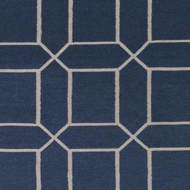Ealing Modern Navy Area Rug