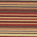 Oling Modern Burgundy Area Rug