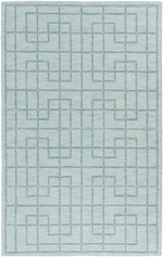 Onstwedde Modern Aqua Area Rug
