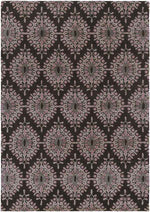 Oostindie Cottage Dark Brown Area Rug