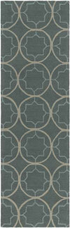 Oostwold Modern Teal Area Rug