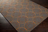 Oostwold Modern Dark Brown Area Rug