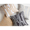 Linkebeek Charcoal Pillow Cover