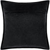 Merchtem Black Pillow Cover