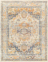 Westeneng Traditional Burnt Orange Area Rug