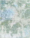 Giswil Modern Dark Green Area Rug