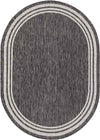 Wezep Traditional Dark Gray Area Rug