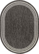 Wezep Traditional Dark Gray Area Rug
