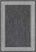 Wezep Traditional Dark Gray Area Rug