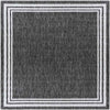 Wezep Traditional Dark Gray Area Rug