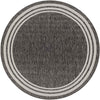 Wezep Traditional Dark Gray Area Rug