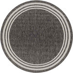 Wezep Traditional Dark Gray Area Rug