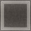 Wezep Traditional Dark Gray Area Rug