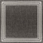 Wezep Traditional Dark Gray Area Rug