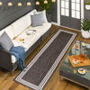 Wezep Traditional Dark Gray Area Rug