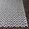 Akkrum Modern Black Area Rug