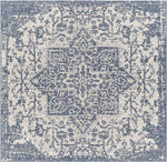 Appelscha Traditional Denim Area Rug