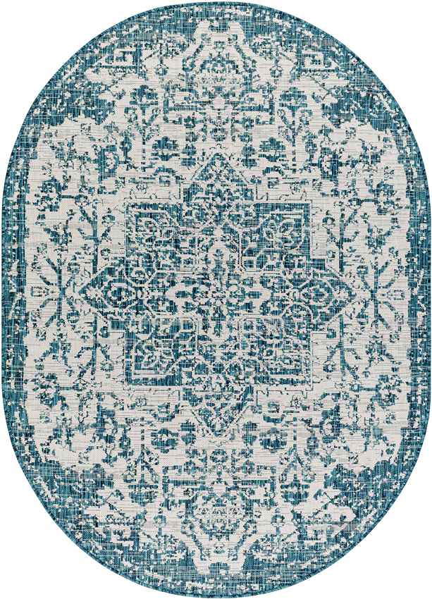 Appelscha Traditional Green Area Rug