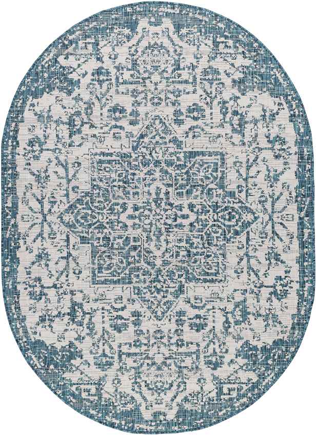 Appelscha Traditional Green Area Rug