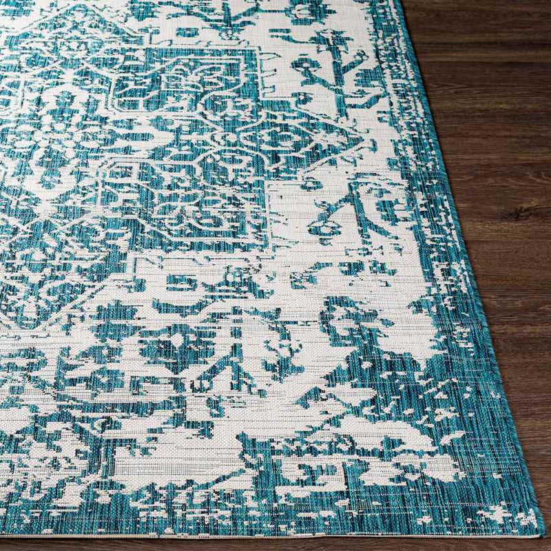 Appelscha Traditional Green Area Rug