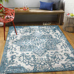 Appelscha Traditional Green Area Rug