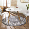 Appelscha Traditional Black Area Rug