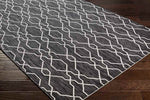 Valentijn Traditional Dark Gray Area Rug