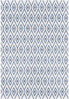 Varssel Traditional Denim Area Rug