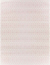 Varssel Traditional Pale Pink Area Rug