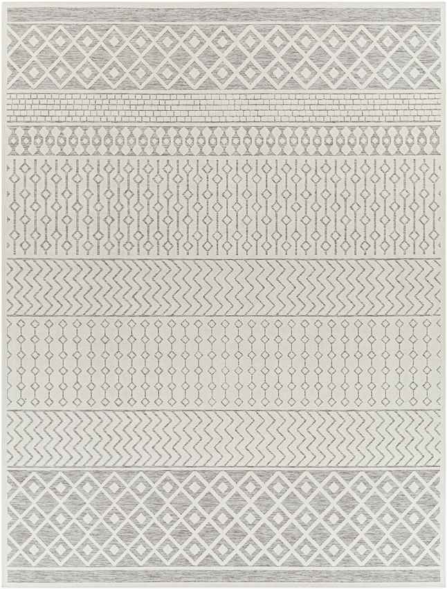 Telgt Global Medium Gray Area Rug