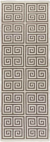 Toldijk Modern Dark brown/Cream Area Rug