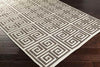 Toldijk Modern Dark brown/Cream Area Rug