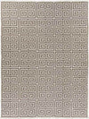 Toldijk Modern Dark brown/Cream Area Rug