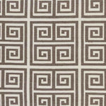 Toldijk Modern Dark brown/Cream Area Rug