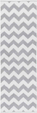 Tolkamer Modern Gray/White Area Rug
