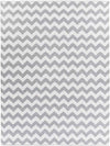 Tolkamer Modern Gray/White Area Rug