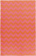 Tolkamer Modern Bright Pink Area Rug