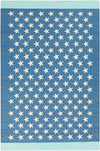 Tonden Modern Bright Blue Area Rug