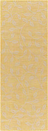 Broekhorn Traditional Bright Yellow Area Rug