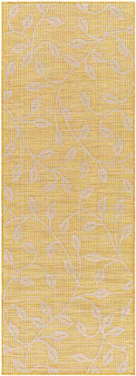 Broekhorn Traditional Bright Yellow Area Rug