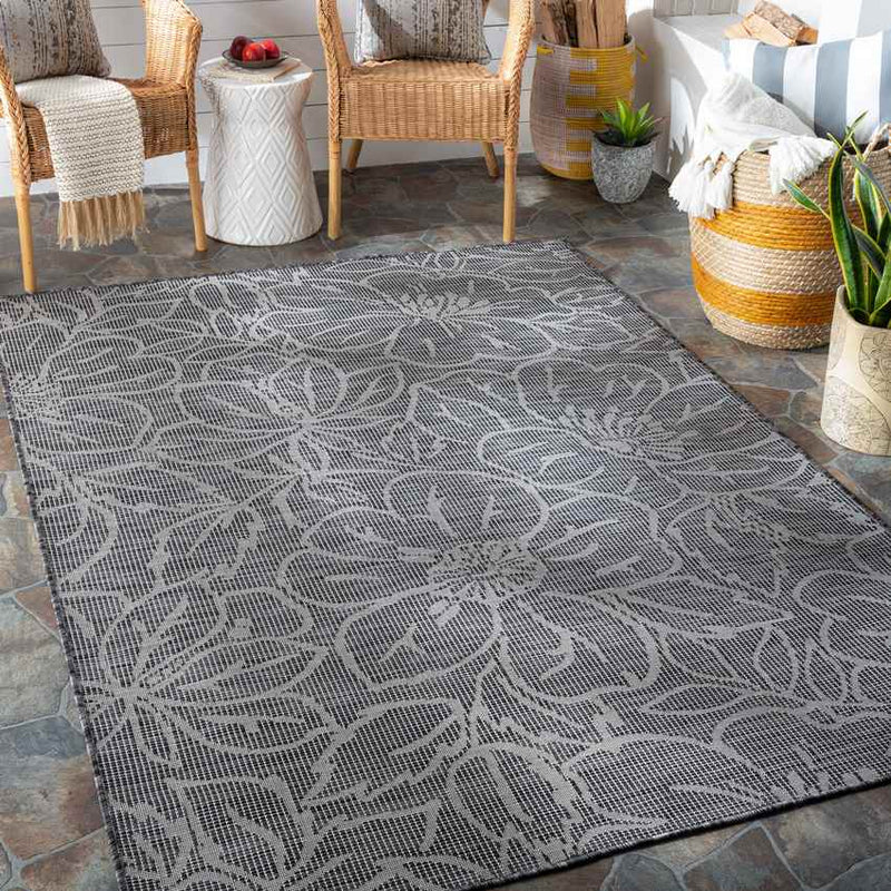 Broekoord Traditional Ink Area Rug