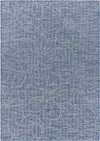 Broekoord Traditional Navy Area Rug