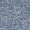 Broekoord Traditional Navy Area Rug