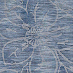 Broekoord Traditional Navy Area Rug