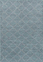 Bussum Traditional Teal Area Rug