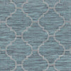 Bussum Traditional Teal Area Rug