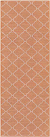 Bussum Traditional Bright Orange Area Rug